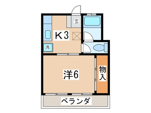 湘南マンションの物件間取画像